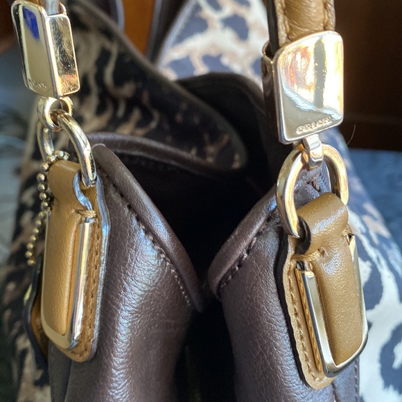 Coach Madison Phoebe oscelot leopard bag - Picture 12 of 14